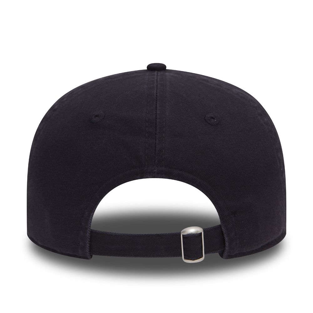 9FIFTY Strapback – New England Patriots – Unstructured Low Profile in Marineblau