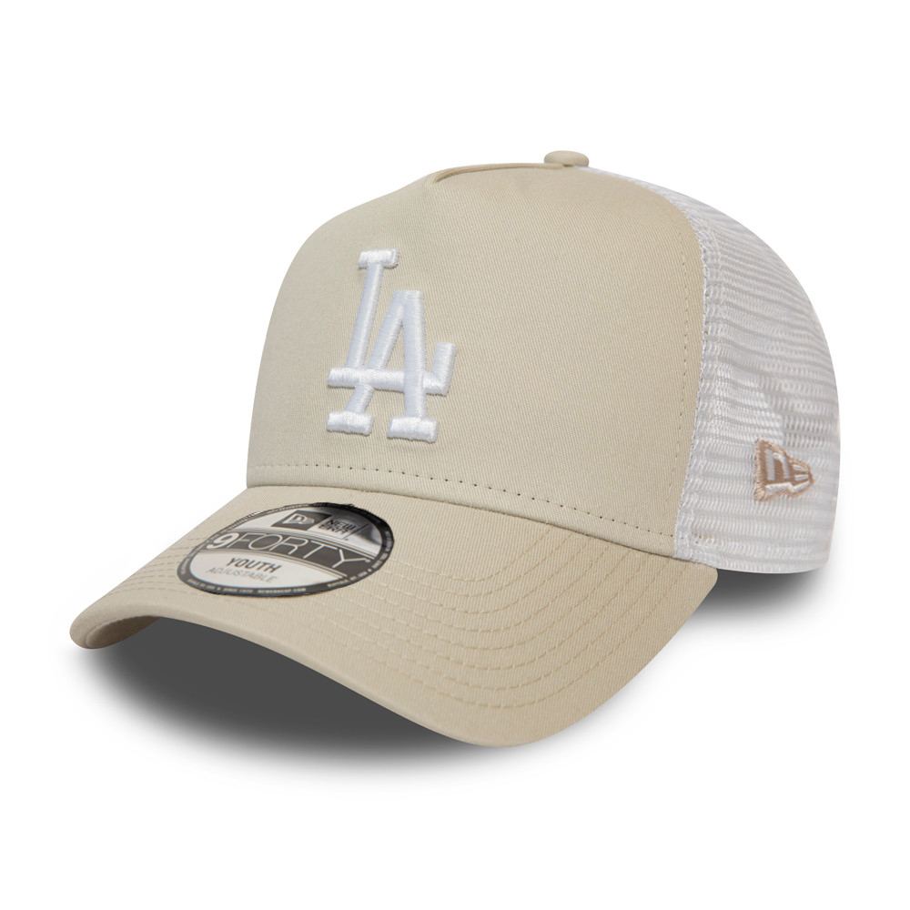 Los Angeles Dodgers – Essential Trucker-Kinderkappe – Steingrau