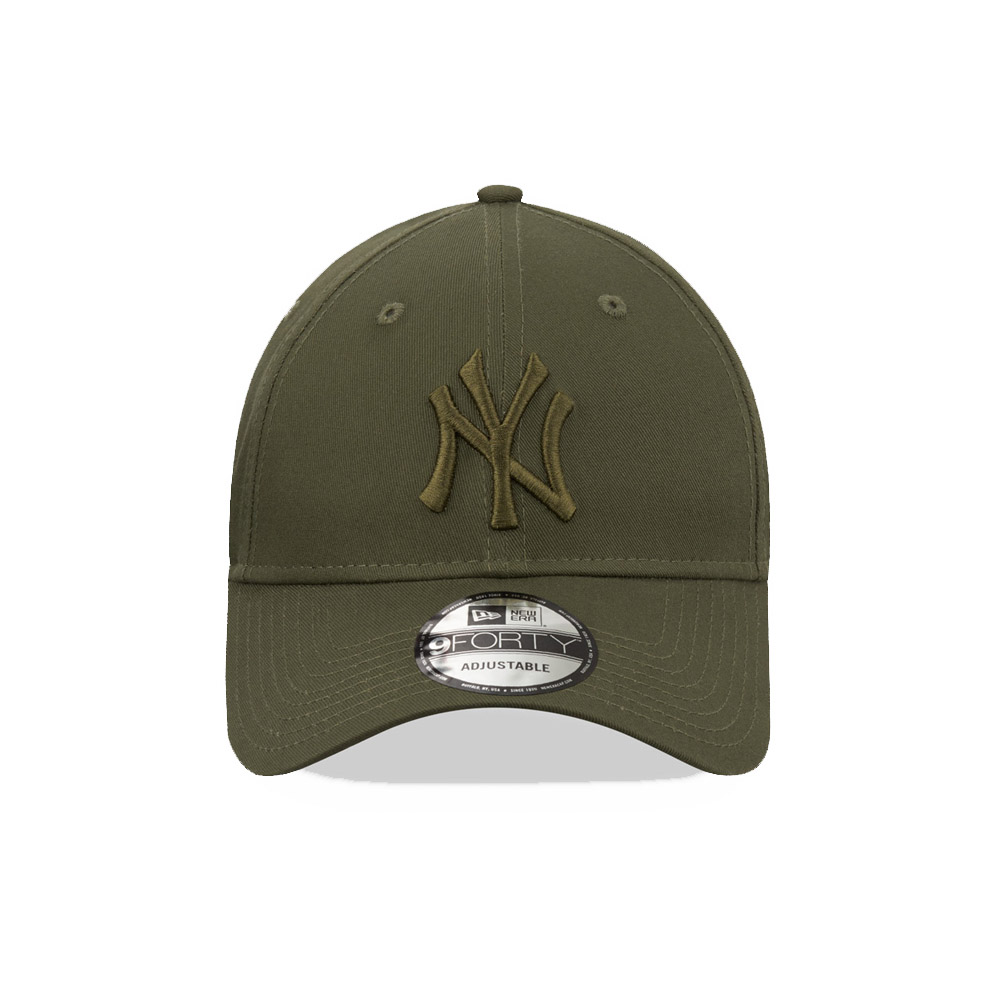 Grüne New York Yankees Essential 9FORTY Verstellbare Cap
