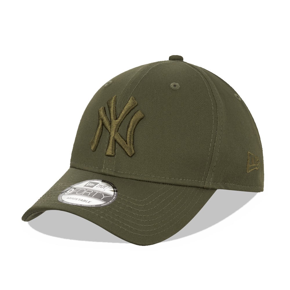 New York Yankees oliv New Era 9Forty Strapback Cap