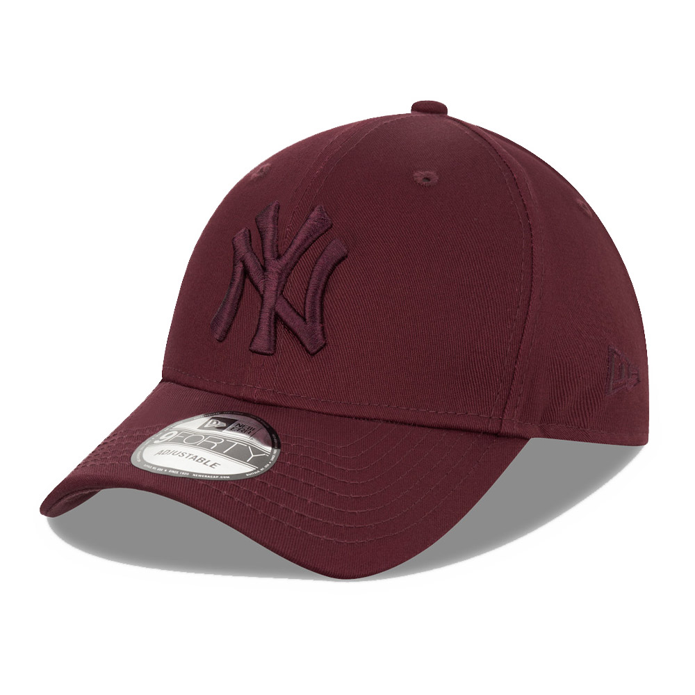 Cappellino 9FORTY Regolabile New York Yankees bordeaux