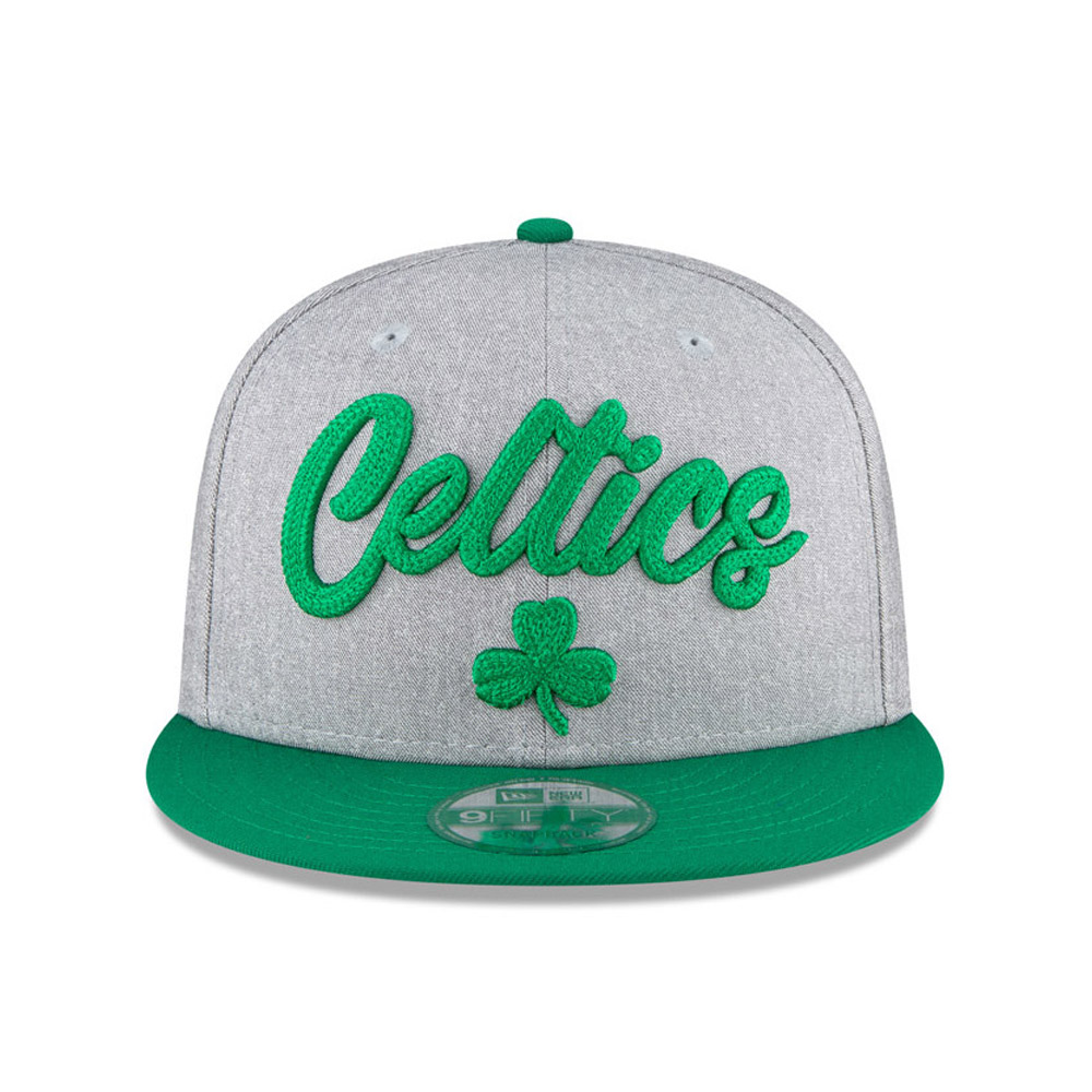 Casquette 9FIFTY des Boston Celtics de la NBA Draft grise