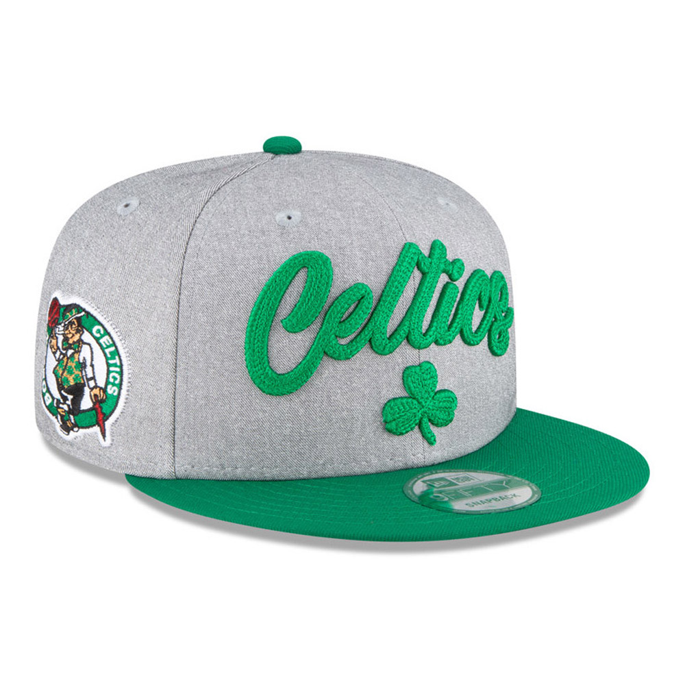Casquette 9FIFTY des Boston Celtics de la NBA Draft grise