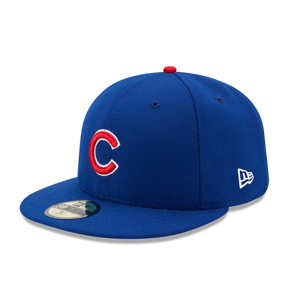 Chicago Cubs Authentic On Field Blue 59FIFTY Fitted Cap