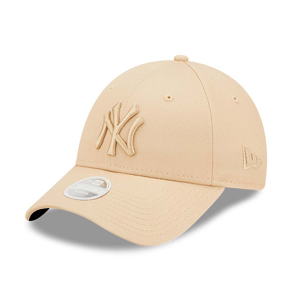 New York Yankees Womens League Essential Stone 9FORTY Adjustable Cap