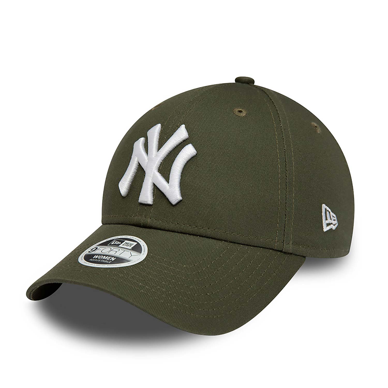 New York Yankees Womens League Essential Green 9FORTY Adjustable Cap
