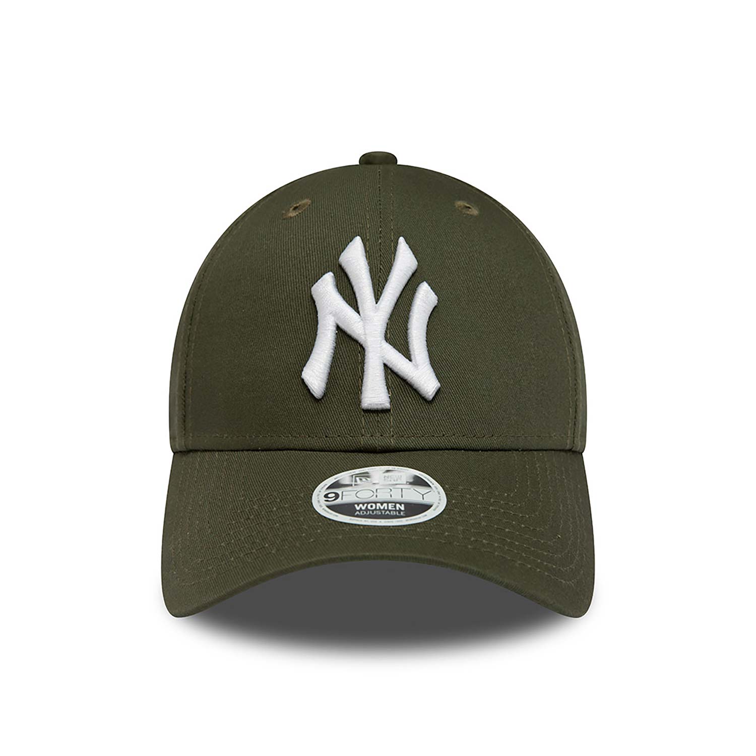 New York Yankees Womens League Essential Green 9FORTY Adjustable Cap