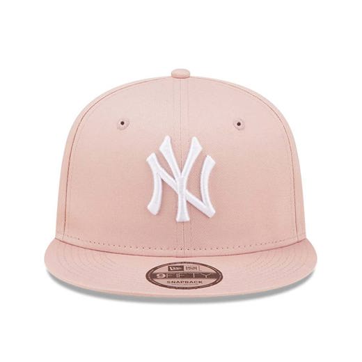 Gorra oficial New Era New York Yankees League Essential Rosa 9FIFTY Snapback