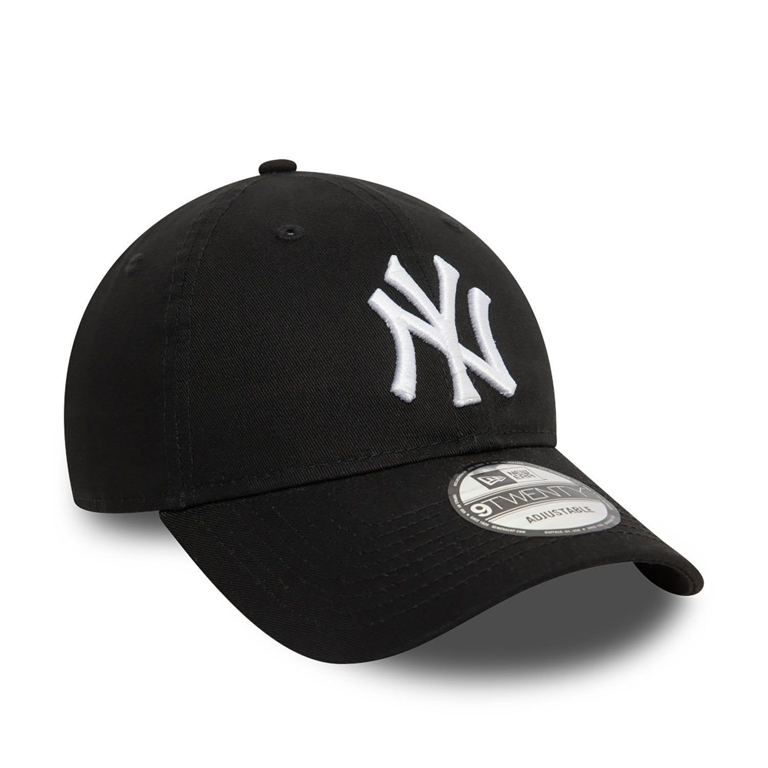 Schwarze New York Yankees League Essential 9TWENTY Verstellbare Cap