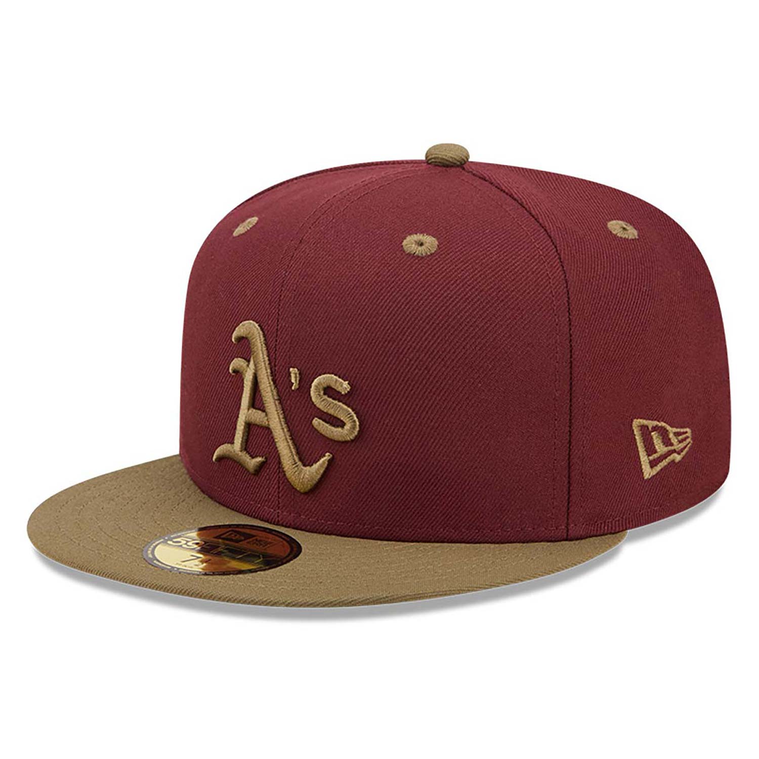 Oakland Athletics MLB World Series Trail Mix Red 59FIFTY Fitted Cap