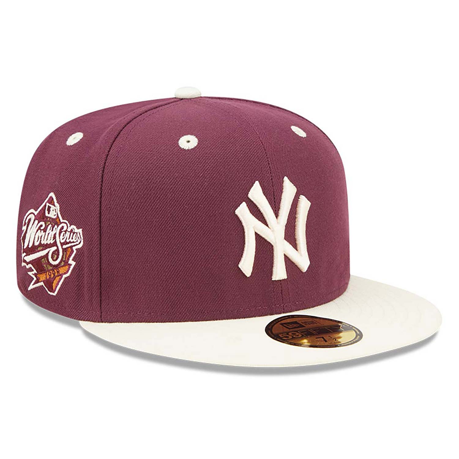 New York Yankees MLB World Series Trail Mix Red 59FIFTY Fitted Cap