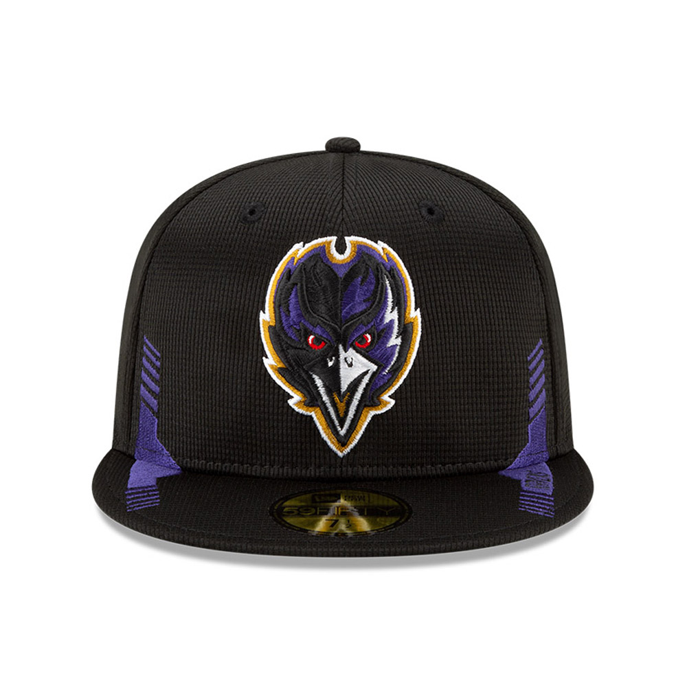 Casquette Baltimore Ravens NFL Sideline Home 59FIFTY Noire