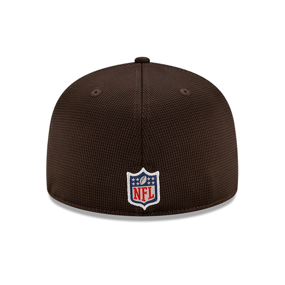 Official New Era Cleveland Browns NFL 21 Sideline Home Brown 59FIFTY ...