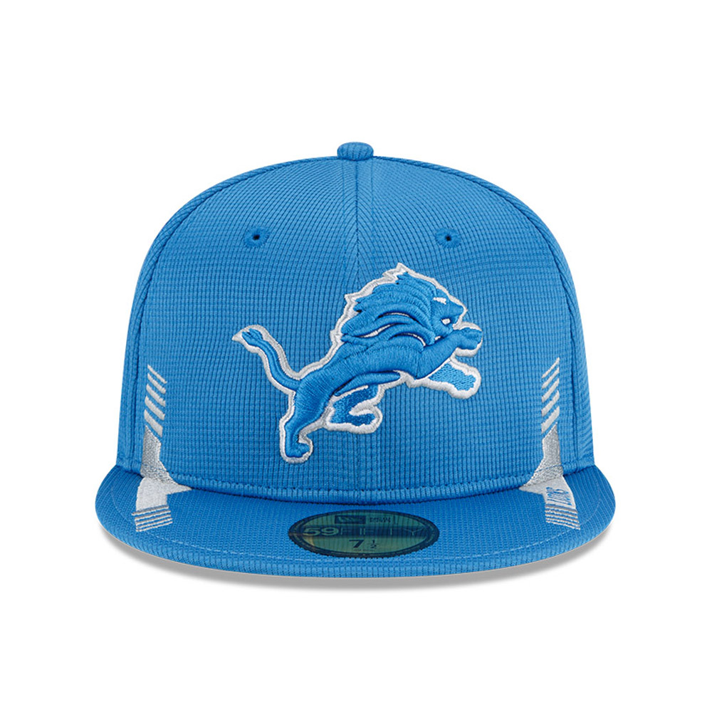 Detroit Lions NFL Sideline Startseite Blau 59FIFTY Cap