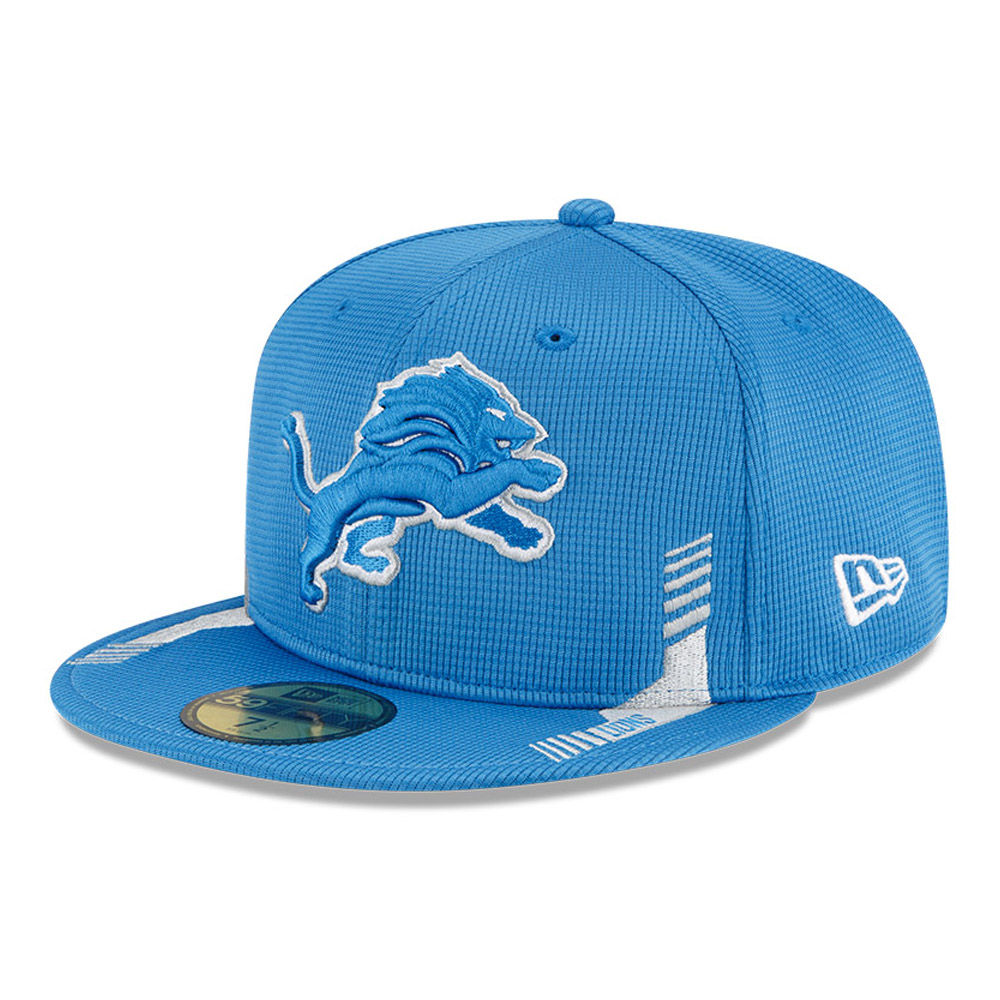 Detroit Lions NFL Sideline Home Blue 59FIFTY Cap