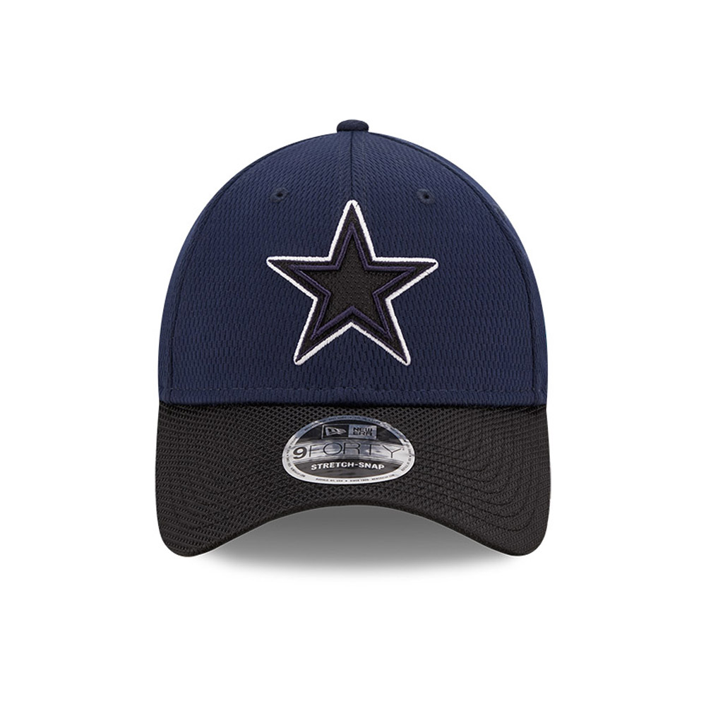 Dallas Cowboys NFL Sideline Road Blau 9FORTY Stretch Snap Cap