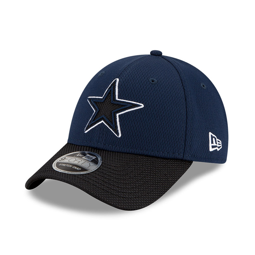 Dallas Cowboys NFL Sideline Road Blau 9FORTY Stretch Snap Cap