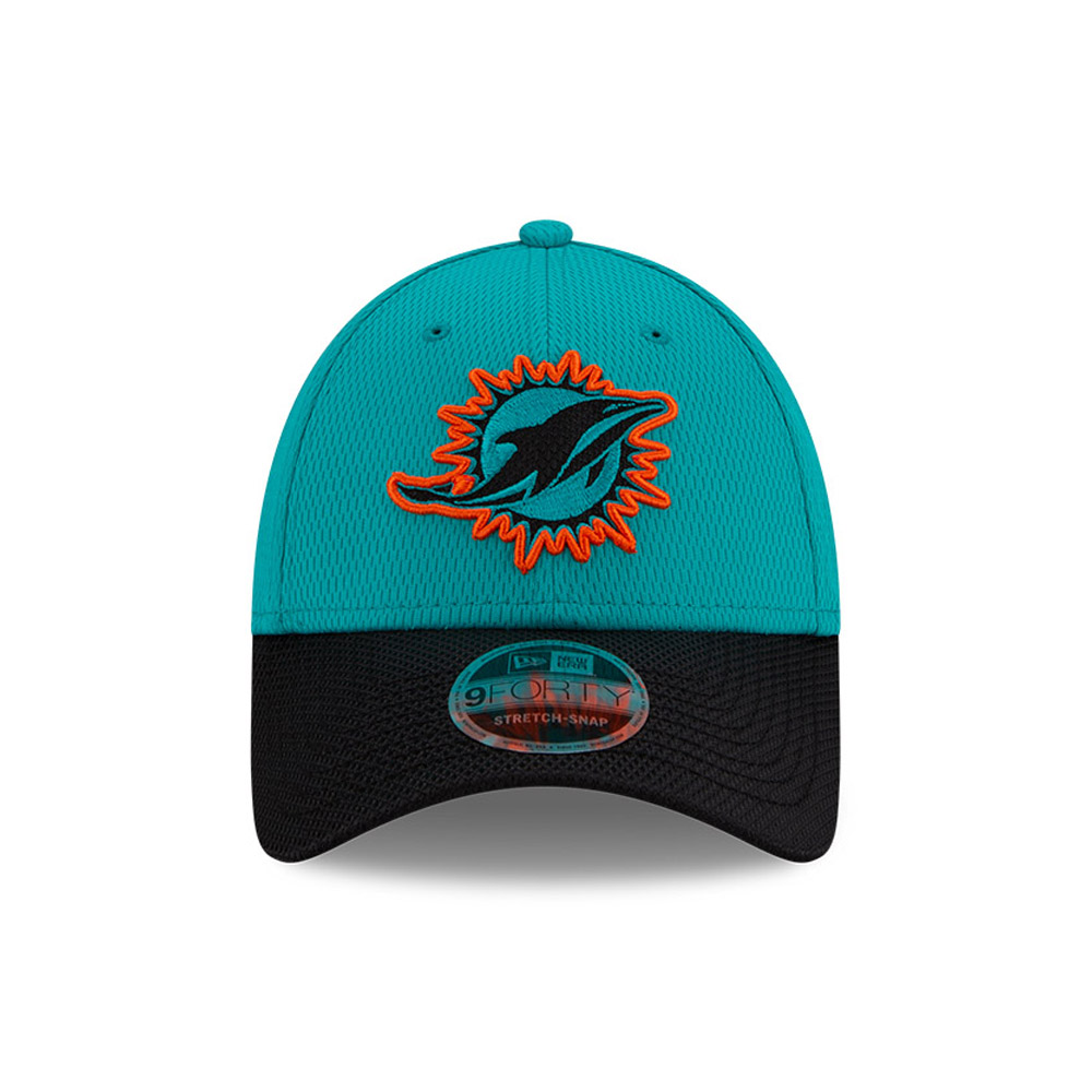 Casquette Miami Dolphins NFL Sideline Road 9FIFTY Turquoise