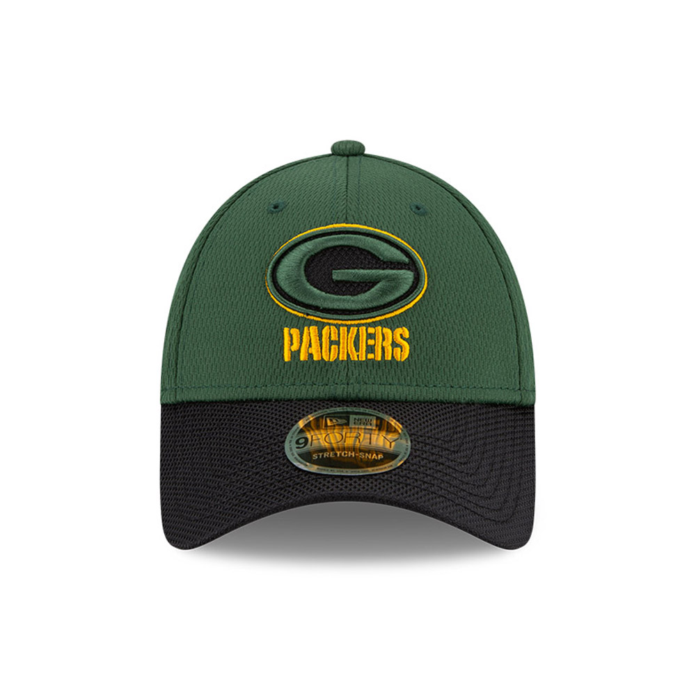Official New Era Green Bay Packers NFL 21 Sideline Road Green 9FORTY ...