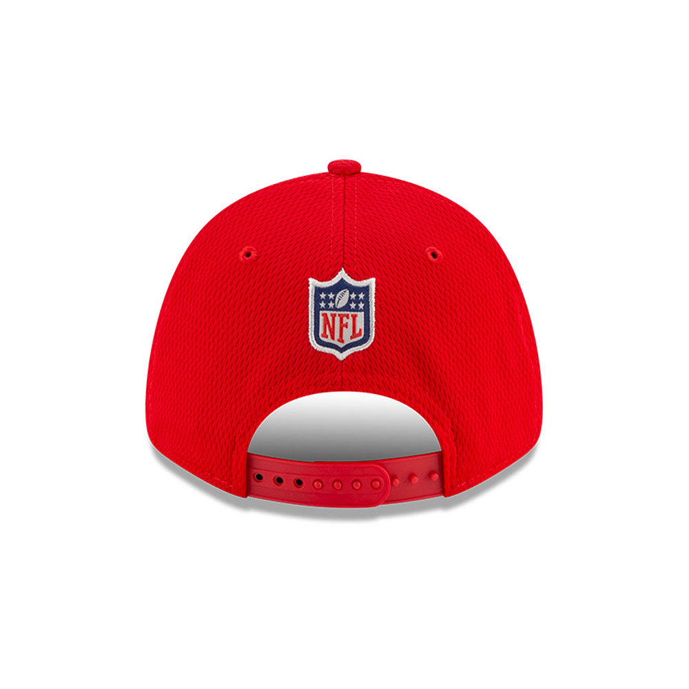 Kansas City Chiefs NFL Sideline Road Red 9FORTY Stretch Snap Cap