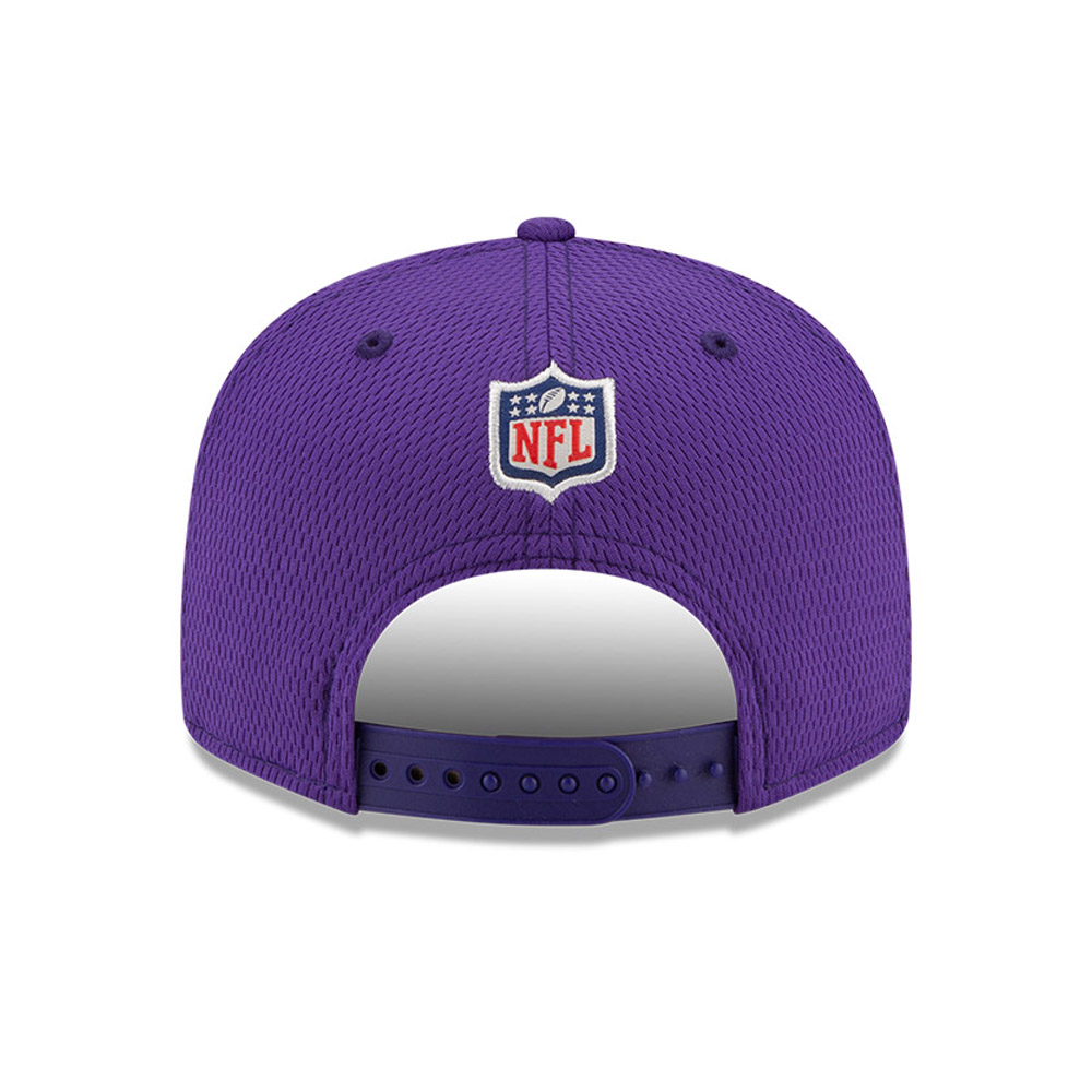 Minnesota Vikings NFL Sideline Road Purple 9FIFTY Gorra