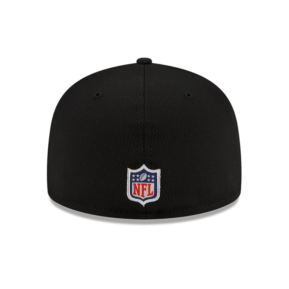 Pittsburgh Steelers NFL Sideline Road Negro 59FIFTY Cap
