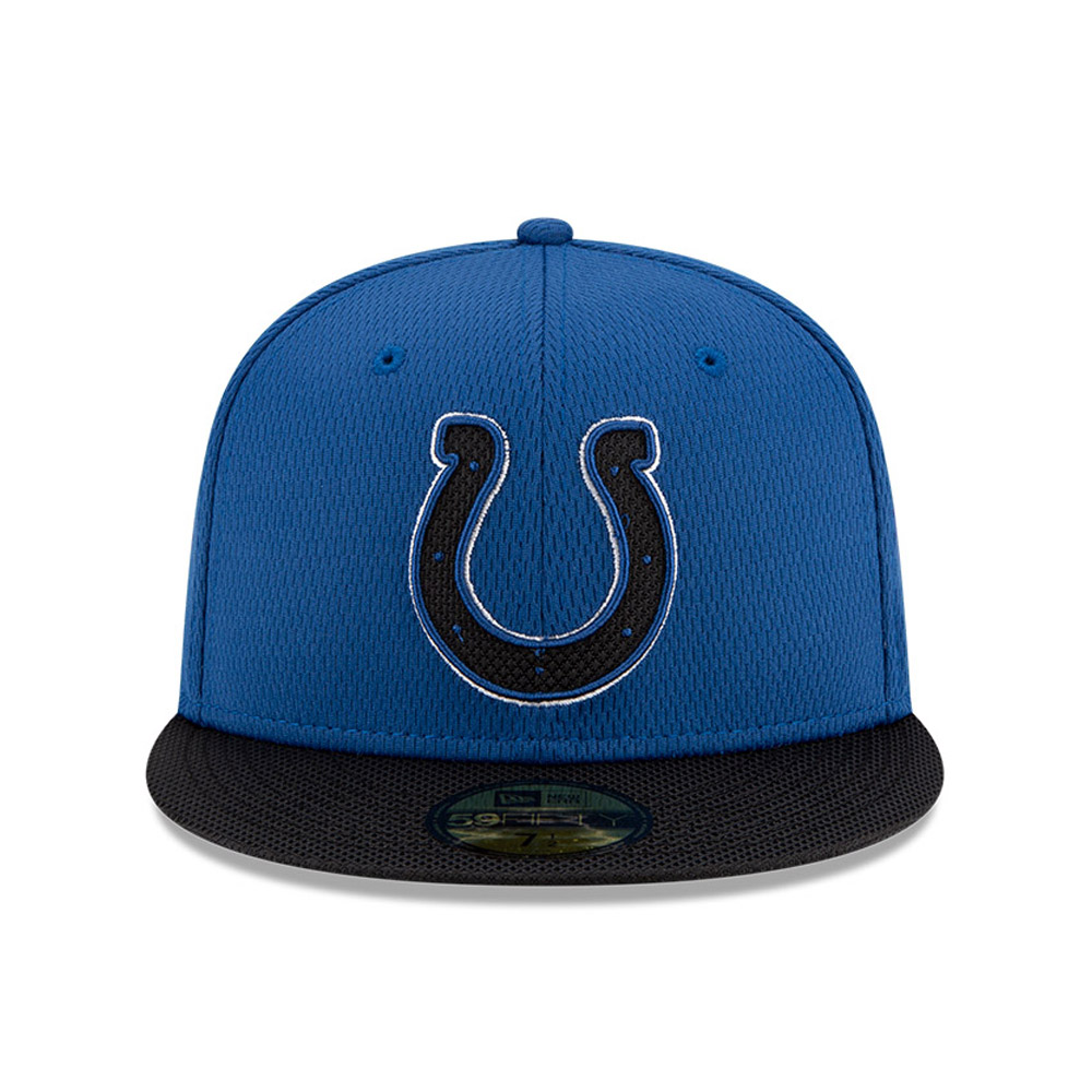 Indianapolis Colts NFL Sideline Road Blue 59FIFTY Cappellino