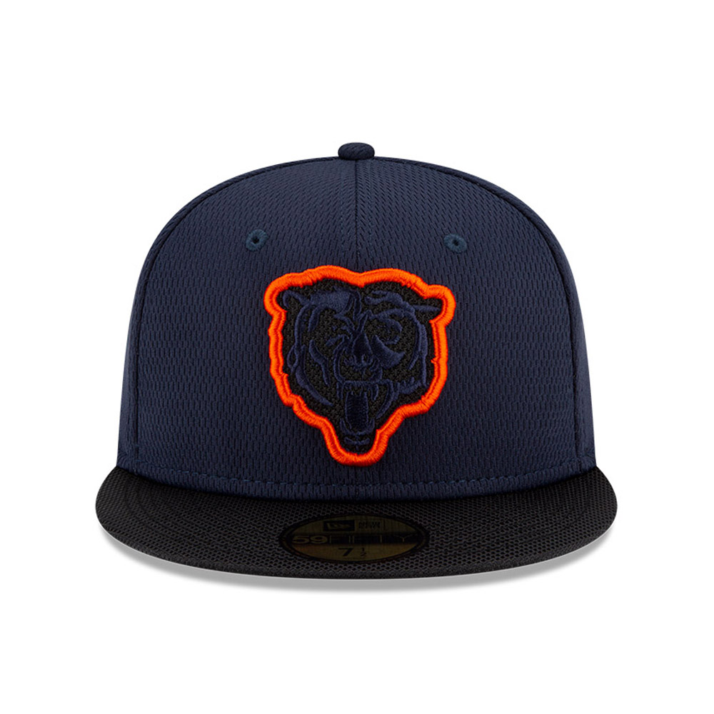 Chicago Bears NFL Sideline Road Blue 59FiFTY Casquette