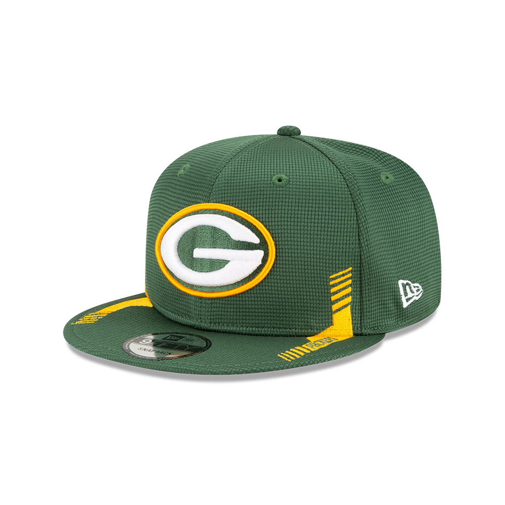 Green Bay Packers NFL Sideline Accueil Green 9FIFTY Cap