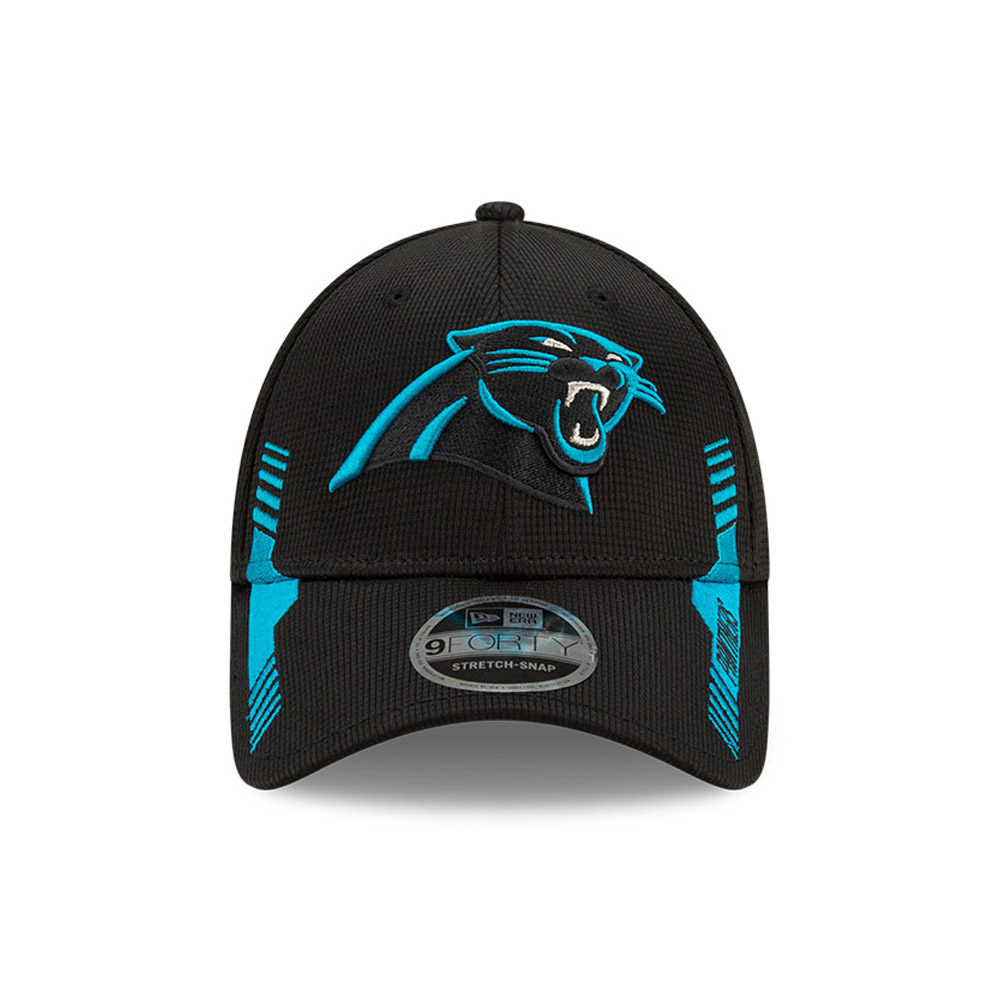 Carolina Panthers NFL Sideline Startseite Blau 9FORTY Stretch Snap Cap