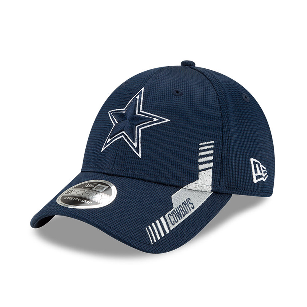 Dallas Cowboys NFL Sideline Home Blue 9FORTY Stretch Snap Cap