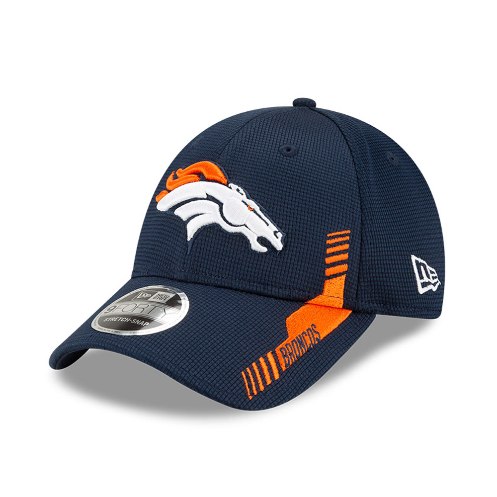Denver Broncos NFL Sideline Home Orange 9FORTY Stretch Snap Cap