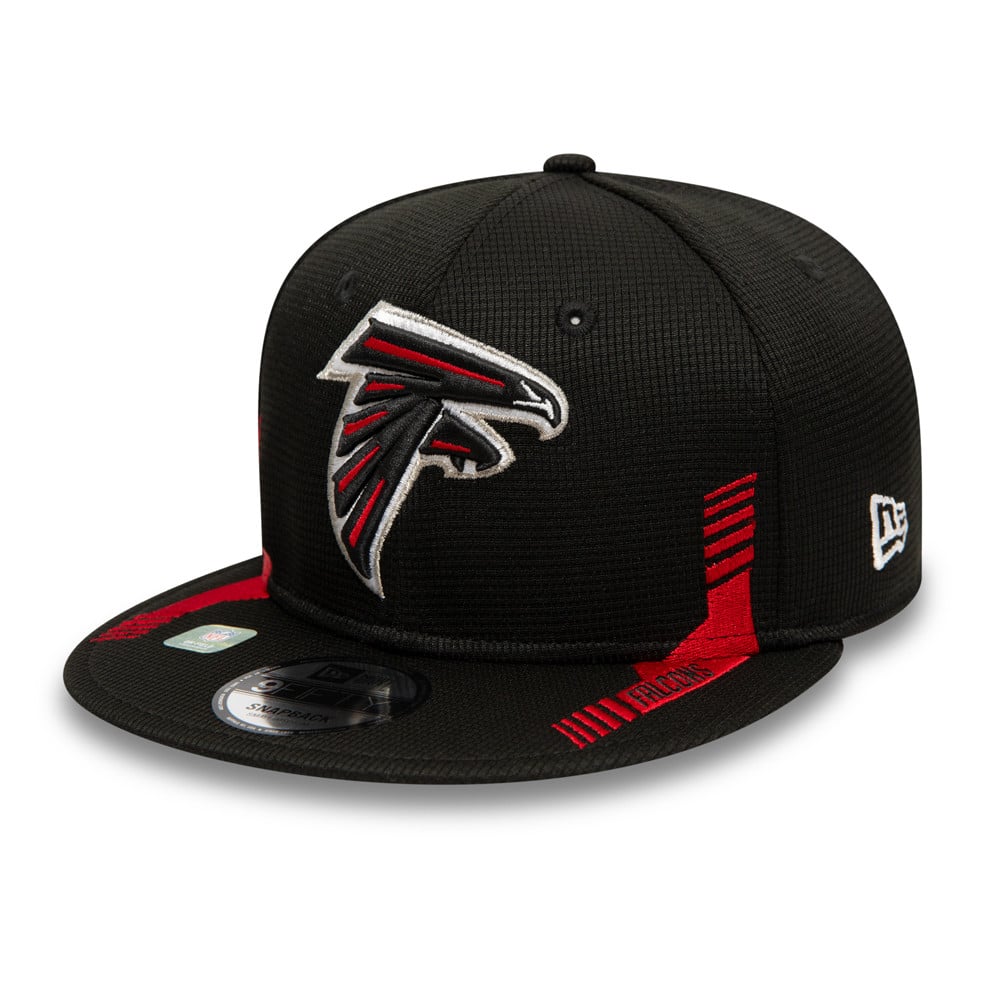 New Era Snapback Cap Black Sideline Atlanta Falcons 