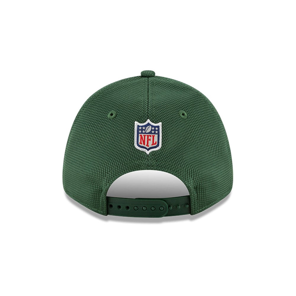 Green Bay Packers NFL Sideline Startseite Grün 9FORTY Stretch Snap Cap