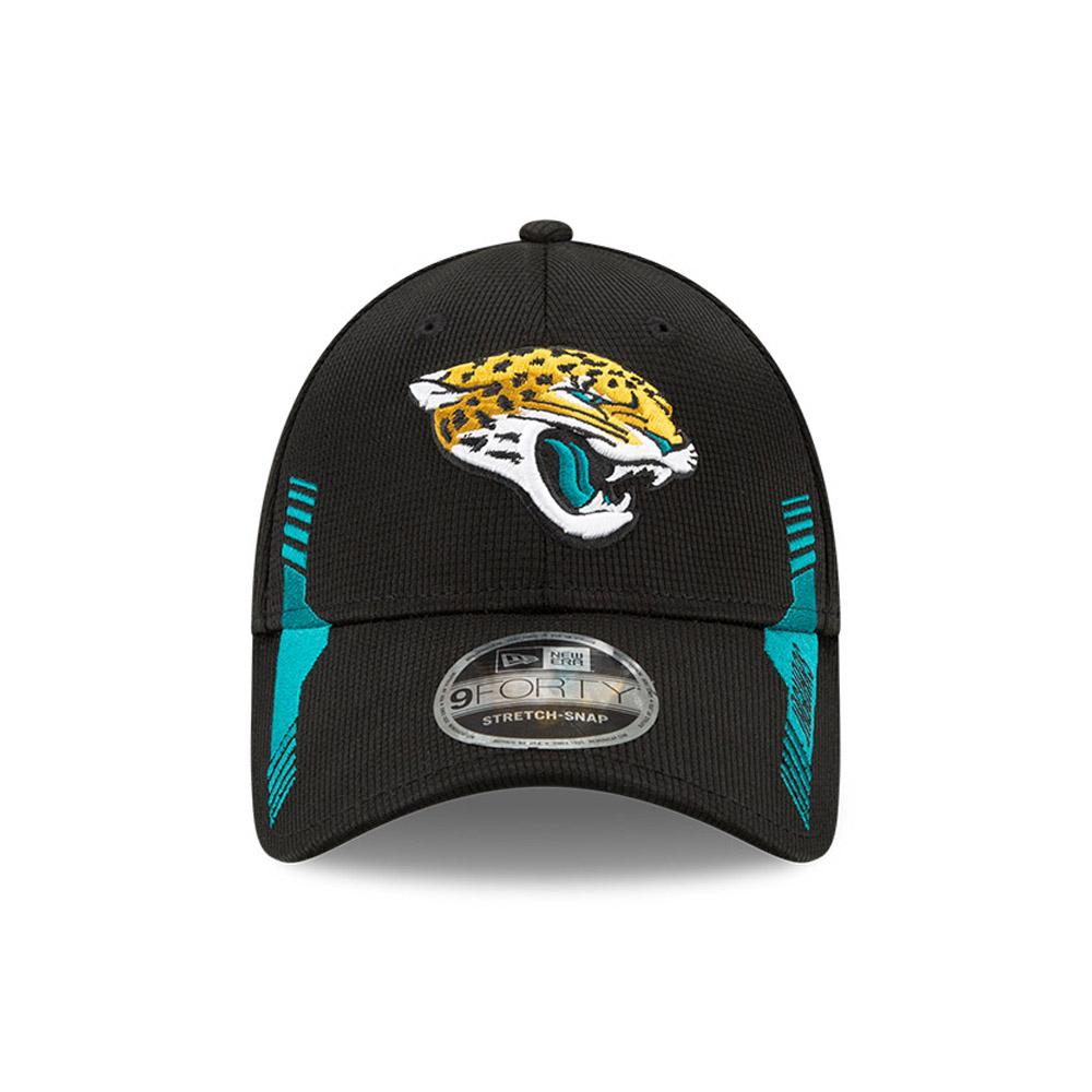 Jacksonville Jaguars NFL Sideline Home Nero 9FORTY Stretch Snap Cap