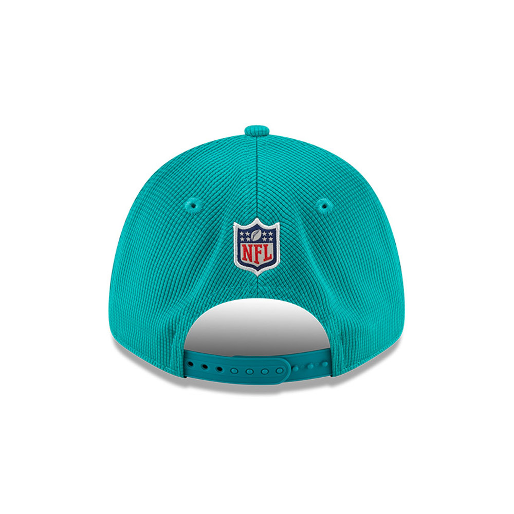 Miami Dolphins NFL Sideline Home Turchese 9FORTY Stretch Snap Cap