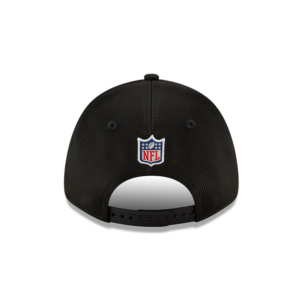 New Orleans Saints NFL Sideline Home Negro 9FORTY Stretch Snap Cap