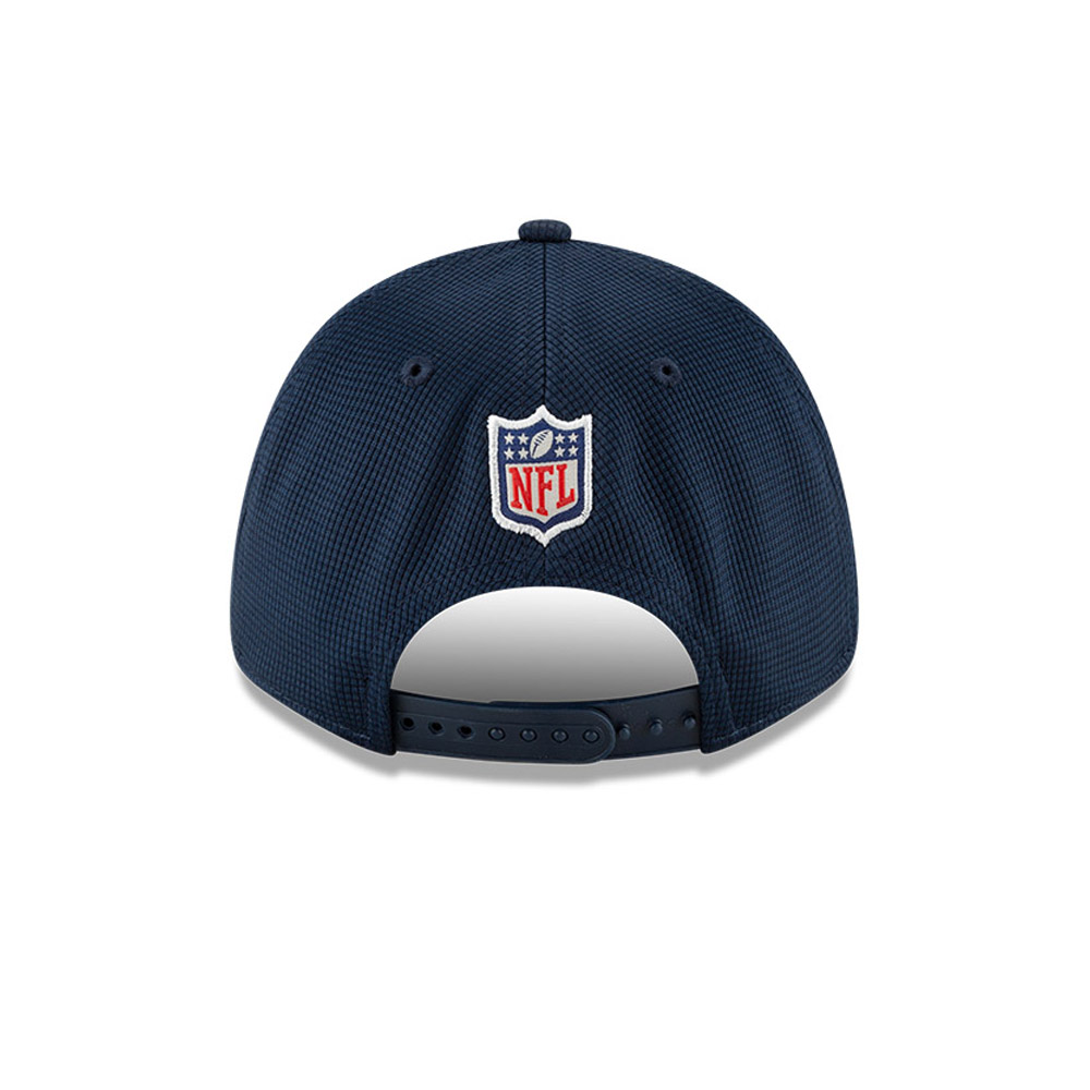 Seattle Seahawks NFL Sideline Startseite Blau 9FORTY Stretch Snap Cap