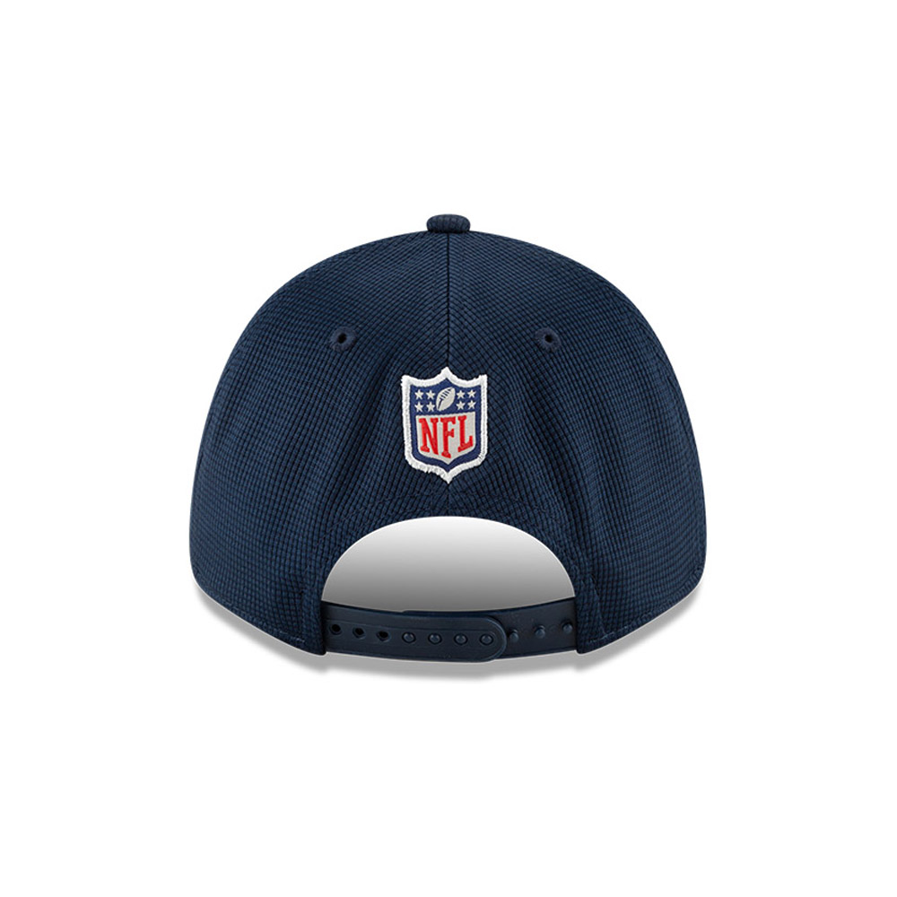 Seattle Seahawks NFL Sideline Startseite Blau 9FORTY Stretch Snap Cap