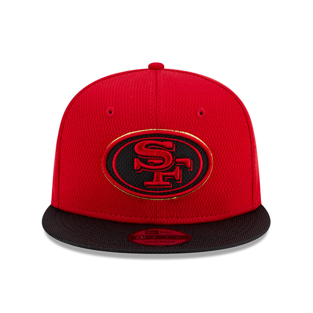 San Francisco 49ers NFL Sideline Road Youth Red 9FIFTY Gorra