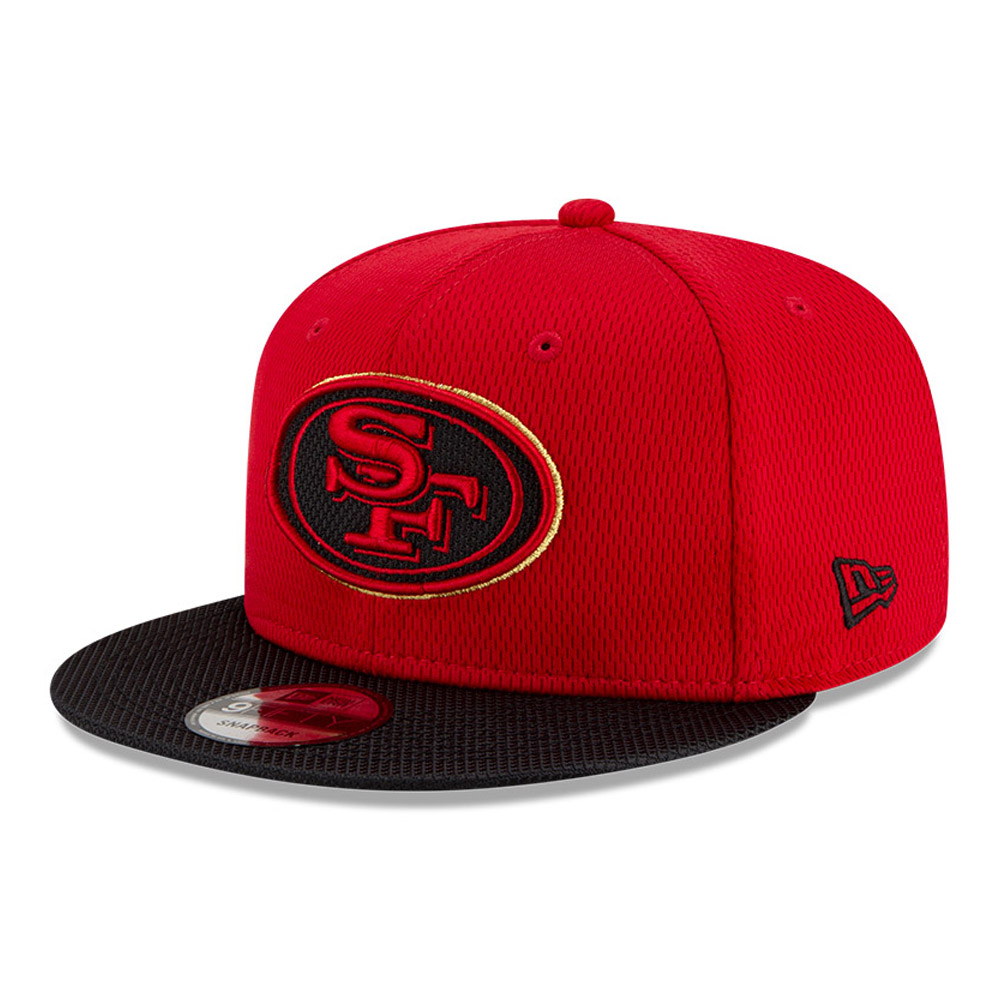 San Francisco 49ers NFL Sideline Road Youth Red 9FIFTY Gorra