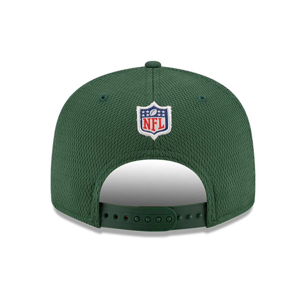 Green Bay Packers NFL Sideline Road Youth Green 9FIFTY Cap