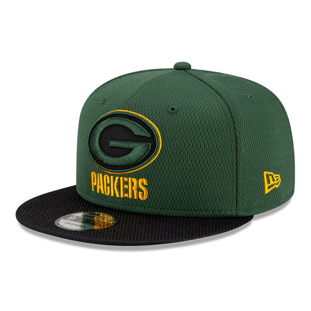 Berretto Green Bay Packers NFL Sideline Road Youth Green 9FIFTY