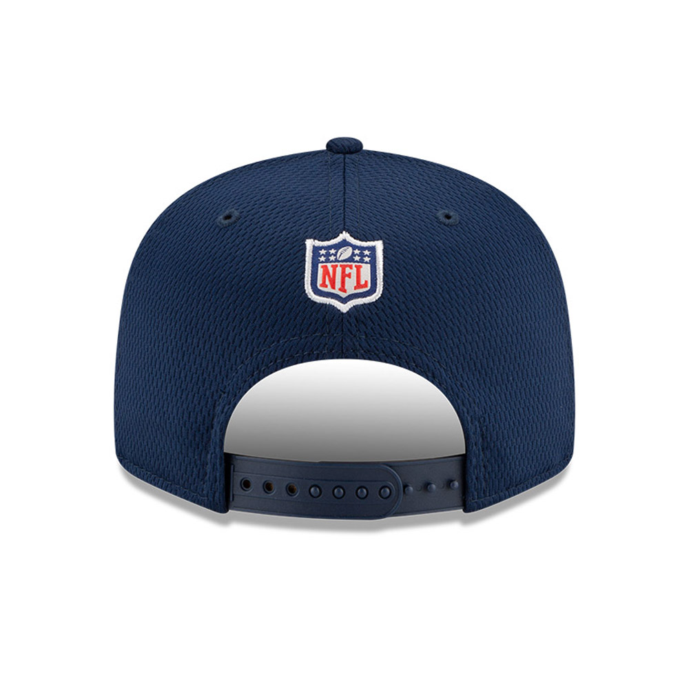 New England Patriots NFL Sideline Road Blue Youth 9FIFTY Cap