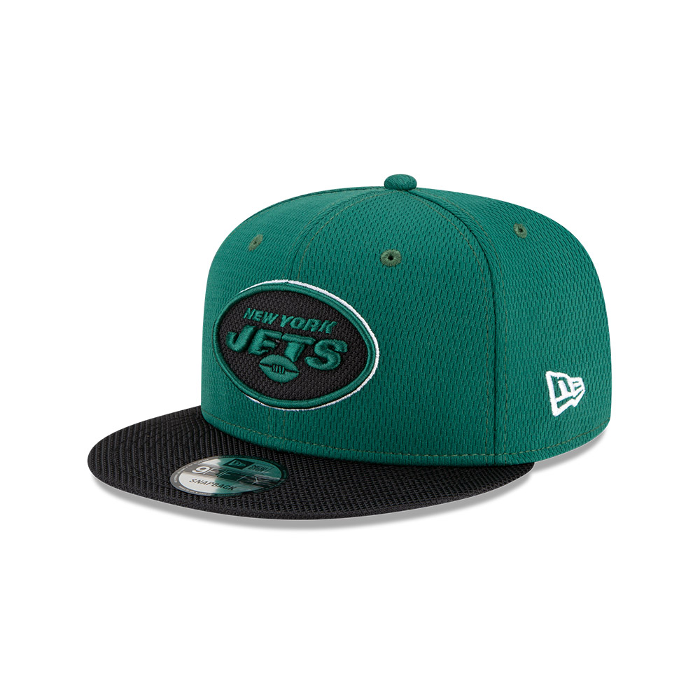 New York Jets NFL Sideline Road Youth Green 9FIFTY Cap