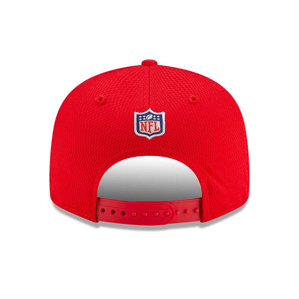 Kansas City Chiefs NFL Sideline Road Youth Red 9FIFTY Cap