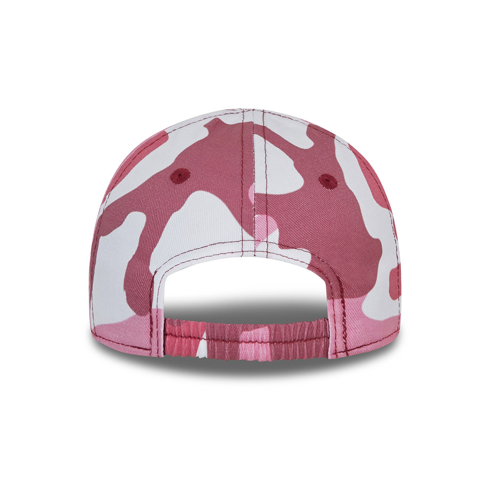 Cappellino 9FORTY Camo dei New York Yankees rosa neonato