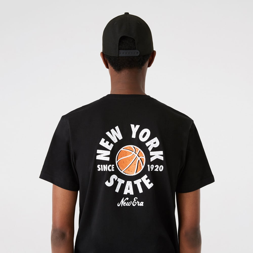 New Era Basketball Graphic Black T-Shirt