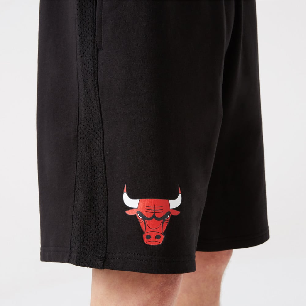 Chicago Bulls NBA Team Logo Black Shorts