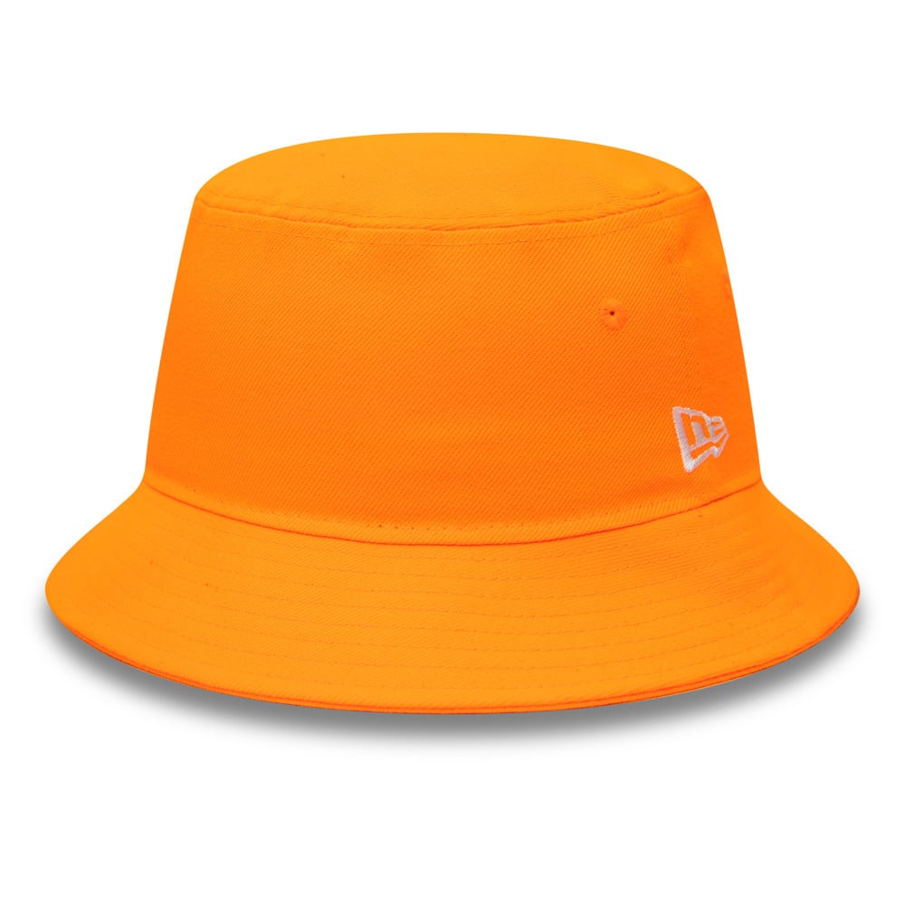 New Era Essential Orange Bucket Hat